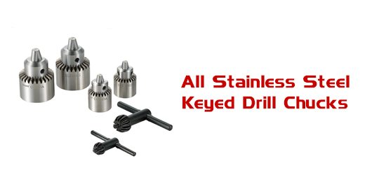 Industrial Keyless Drill Chucks