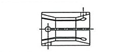 Double taper expansion collets